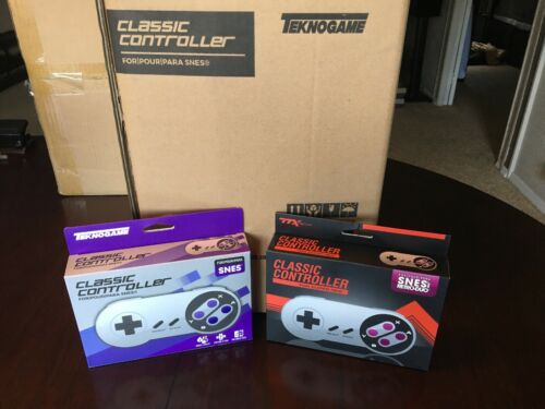 LOT of 20 SNES Super Nintendo Controllers Gamepads **BRAND NEW IN BOX**