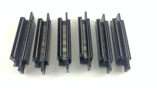 Lot Of 6 OEM Nintendo Entertainment System NES 72 Pin Connectors (Need Repair).