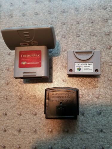 N64 Accessories Lot of 3