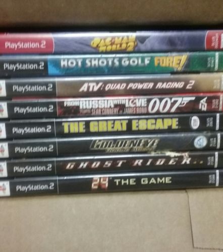 Ps2 Game Lot! Pac-Man World 2, Ghost Rider & More