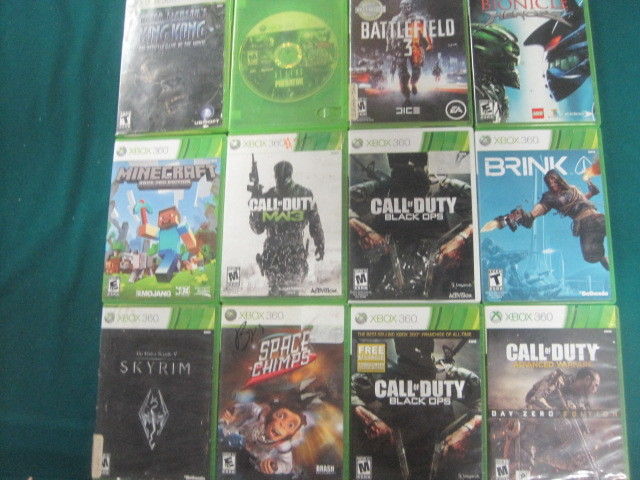 Lot of 12 Xbox 360 Games in cases