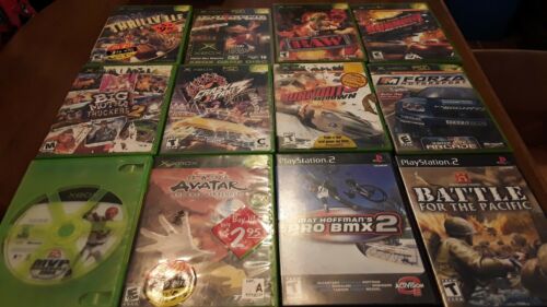 Xbox And Ps2 Video Game Lot Of 20 Untested