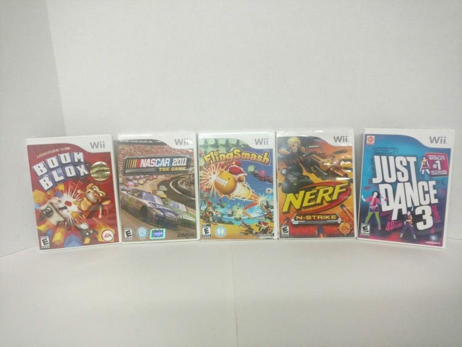 Lot Of 5 Wii Games