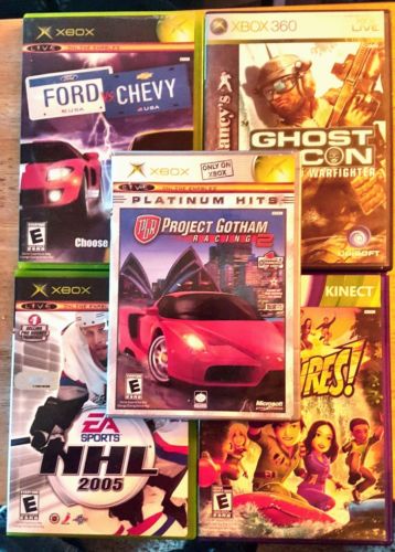 XBOX Game Lot of 5 Games