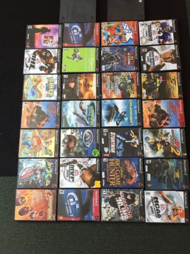 Lot of 30 PlayStation 2 PS2 Games WITH CASE