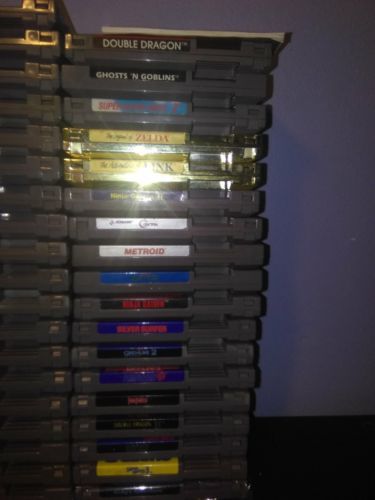 Huge Nintnedo Nes Lot 97 Games Megaman 3, Super Mario Bros, Contra, Zelda