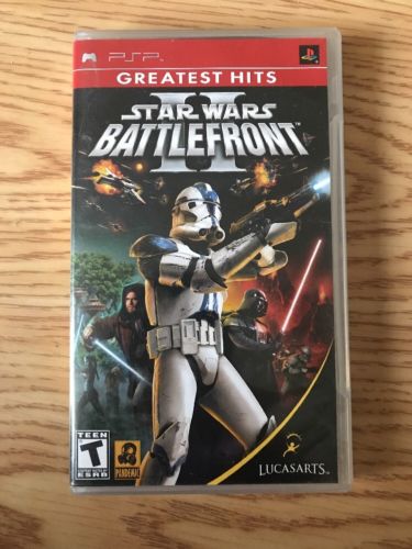 Star Wars: Battlefront 2 II Sony PSP Used Game Disc only Video Games