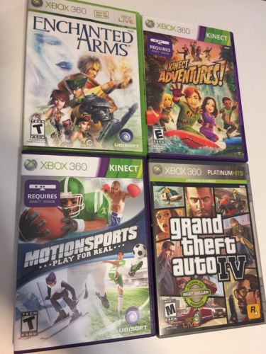 Lot of 4 Xbox360 Games