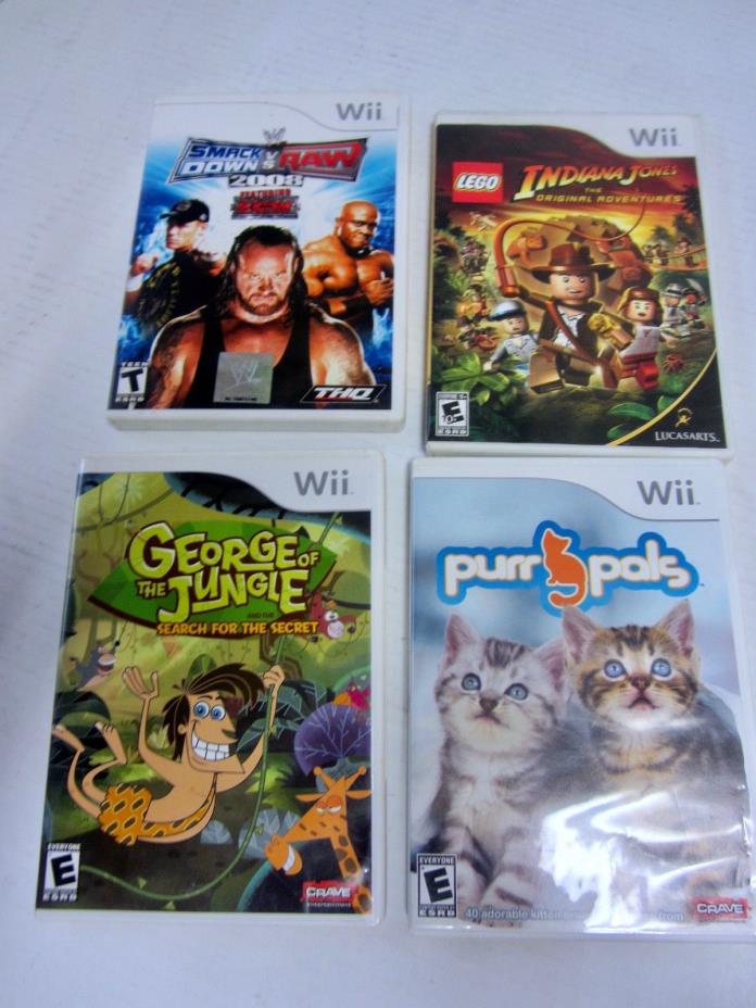 four WII games, EEET, Untested.