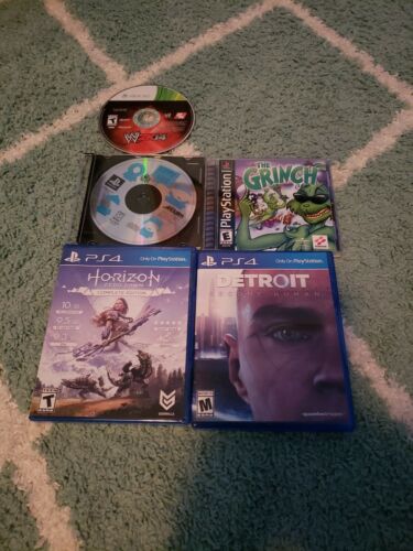 Huge Game Lot! Ps4 Games, Ps1 Xbox 360