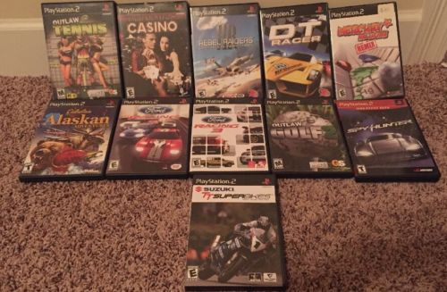 Playstation 2 Games Lot PS2  Wholesale11 Tested Games Complete W/ Manuals Cases