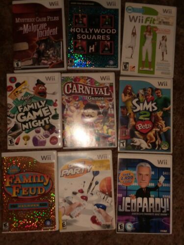 Wii Game Lot (9 Games)