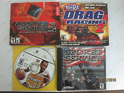 Lot of Games: Master of Orion 3 PC NHRA Drag Racing 2 Secret Service NBA Live 08