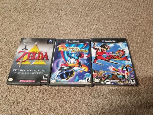 3 Nintendo Gamecube Games Game Lot 2 complete 1 sealed see pics and description