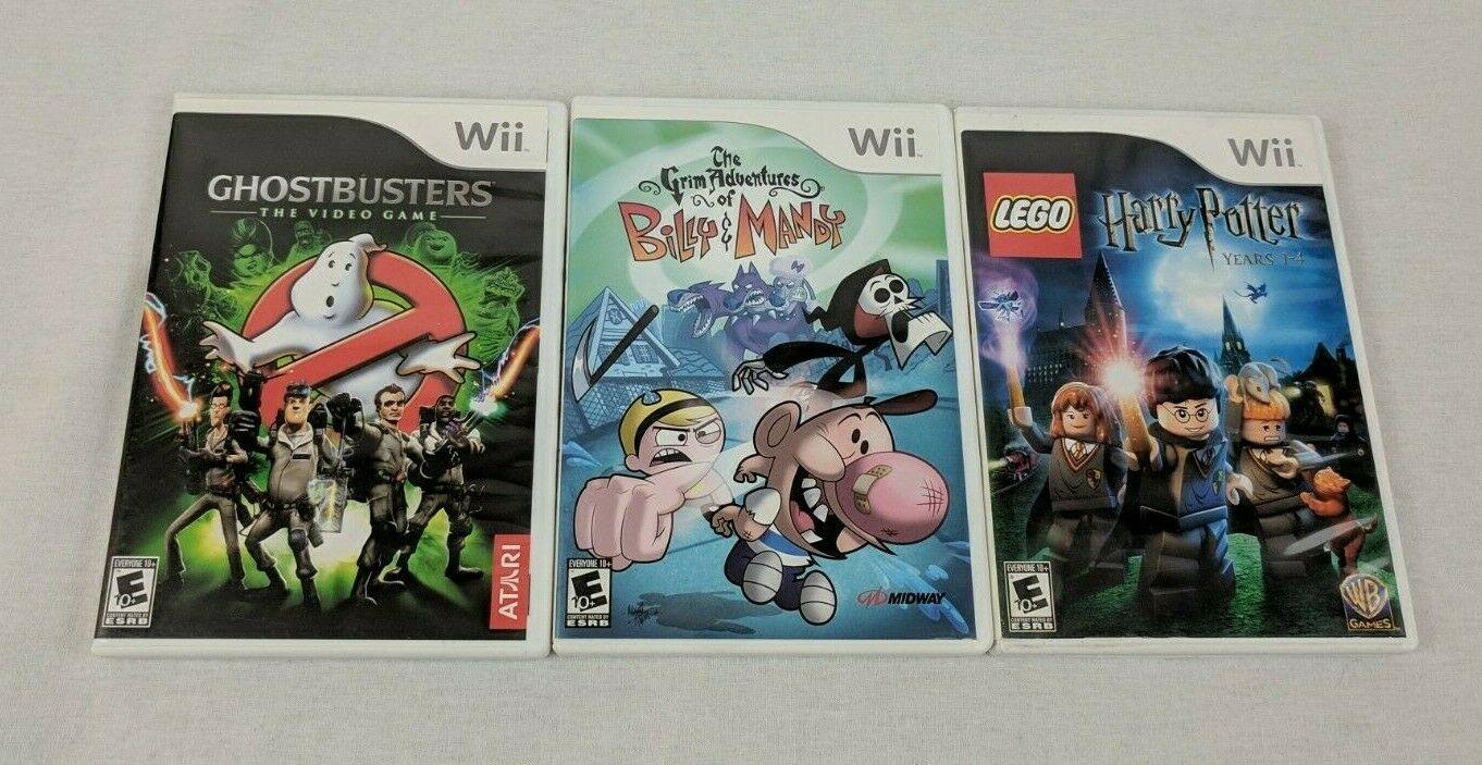 3 Nintendo Wii Games