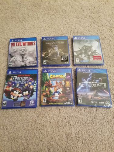 Lot Of 6 PS4 Games in Excellent Condition