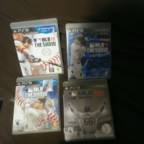 PS3 MLB THE SHOW 10 11 12 15 ALL TESTED GREAT CONDITION