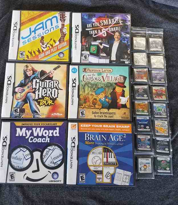 Nintendo DS Game Lot (22 Games)