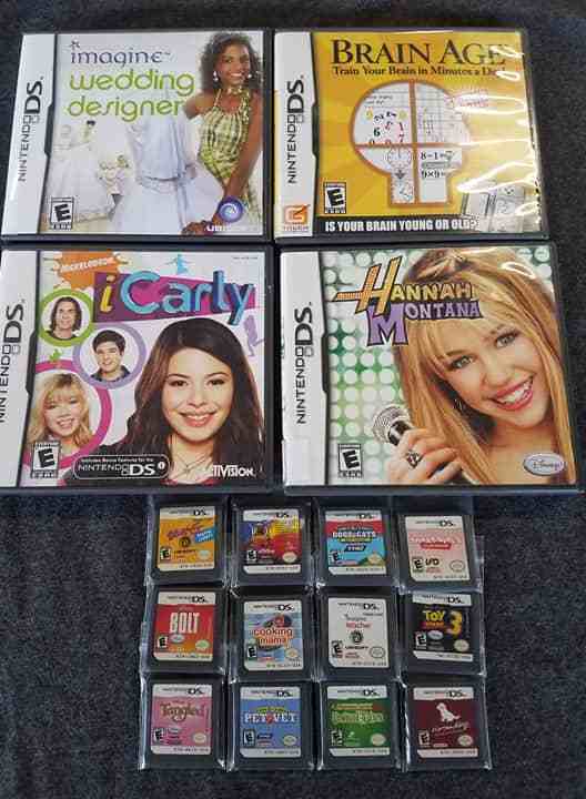 Nintendo DS Games Lot Of 16 games