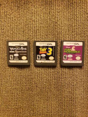 3 Nintendo DS Games - Lot