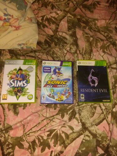 3 Xbox 360 Games All In Great Condition with free shipping.