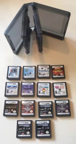 Lot of 14 Nintendo DS Games With Carrying Case