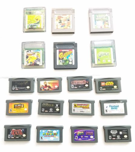 Lot of 18 Game Boy Games