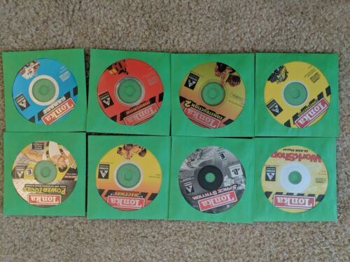 Lot of 8 TONKA HASBRO CD-ROM LOT COMPUTER PlayStation Games