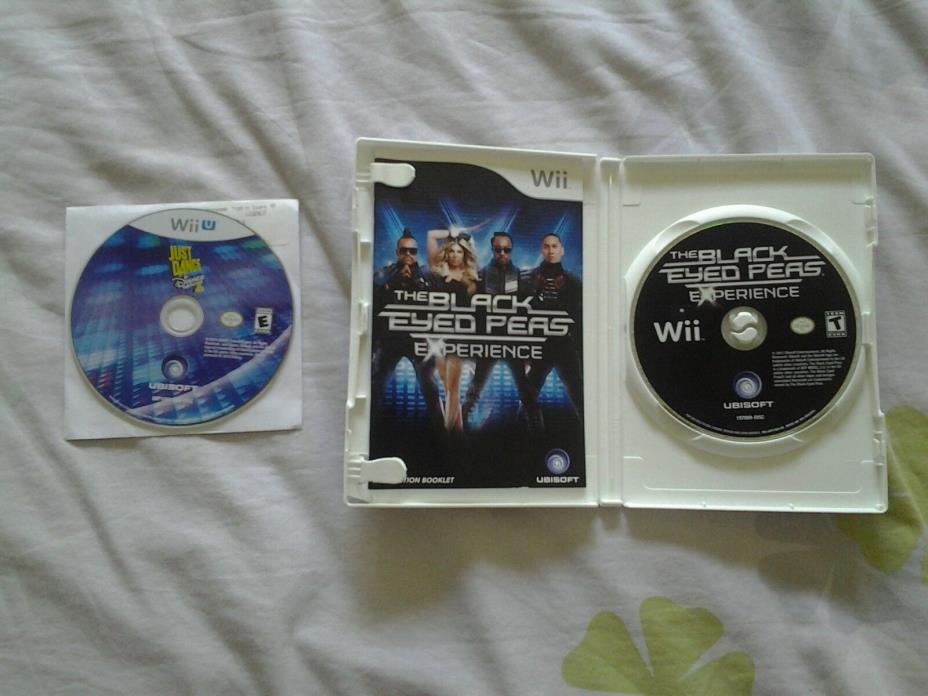 Wii Wii U  Games The Black Eyed Peas Experience Just Dance Disney Party 2