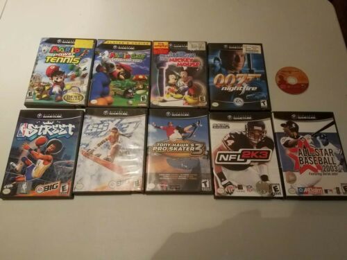 Nintendo GameCube Game Lot: 10 games! Selling as is!