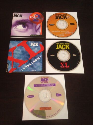 You Don't Know Jack PC Game Lot - Volume 2, XL (X-tra Large), Sports - 3 Games