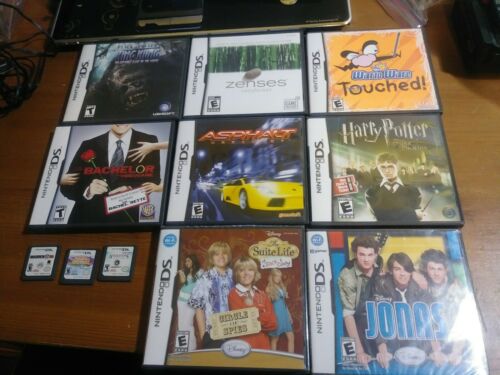Lot of 11 Nintendo DS  games Wario touched plus more 2 brand new still sealed