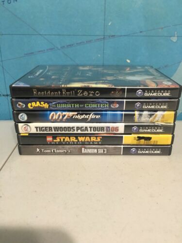 Nintendo Gamecube Game Lot UNTESTED AS IS
