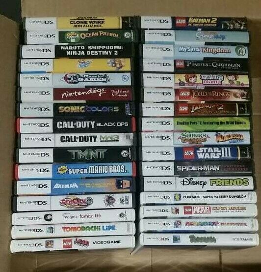 Lot of 32 Nintendo DS Empty Cases Only