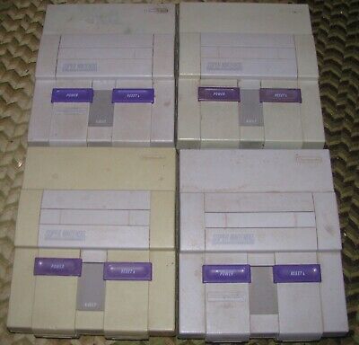 Large Lot SNES Super Nintendo Consoles Controllers AC Adapters Misc Free Ship!!