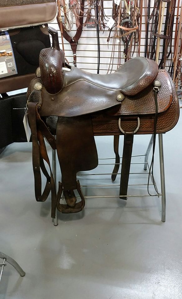 Star of Texas cutting saddle