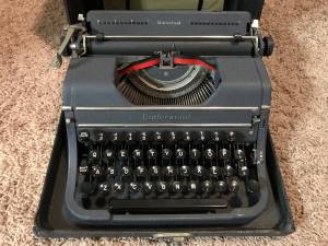 Underwood Universal Typewriter, 1941 (Orem, UT)