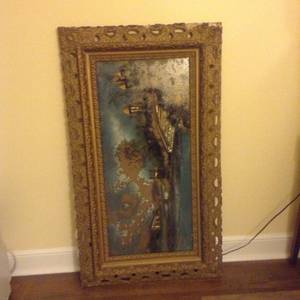 Large Antique Picture Frame (52