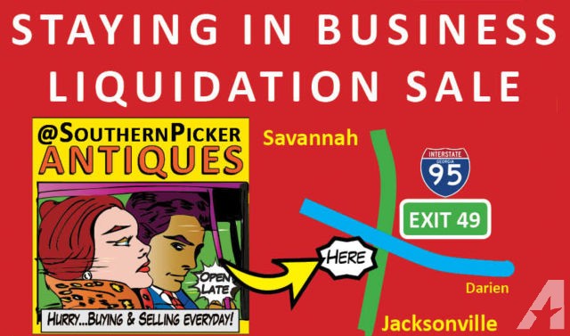 Staying in Business Liquidation Sale at Southern Picker Antiques!