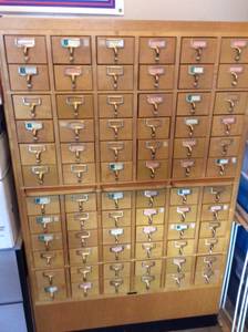 72 drawer file cabinet (Columbus)