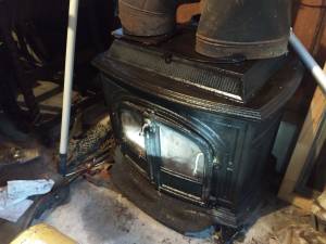 Vermont castings wood stove (Chichester)