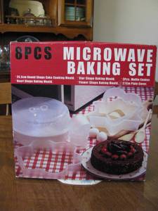 8 Piece Microwave Baking Set (Tulsa)