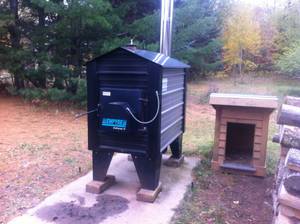 For sale: Wood stove (Marquette)
