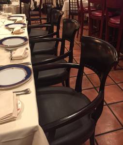 Restaurant chairs, cappuccino, dble gas convection oven (Wash, DC)