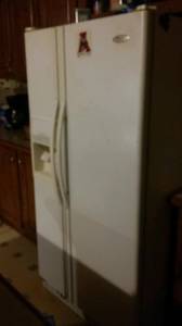 Whirlpool side by side frigerator (Lawton, Ok)