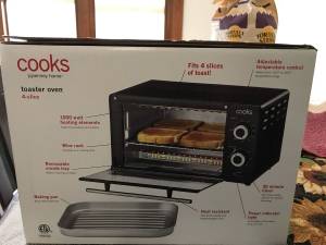 4-slice woven toaster - cooks brand (Columbus)