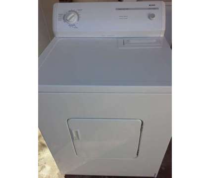 A pair of washer/dryer kenmore electric