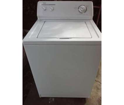A pair of washer/dryer kenmore electric