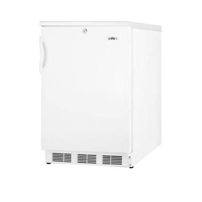 Summit Appliance 5.5 cu. ft. Mini Refrigerator in White with Lock