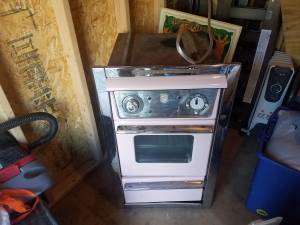1950's Pink kitchen appliances